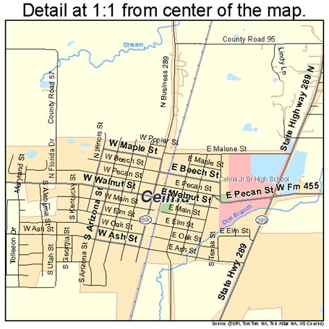 celine map|map of celina tx area.